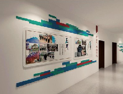 句容企业文化墙用什么材料好？